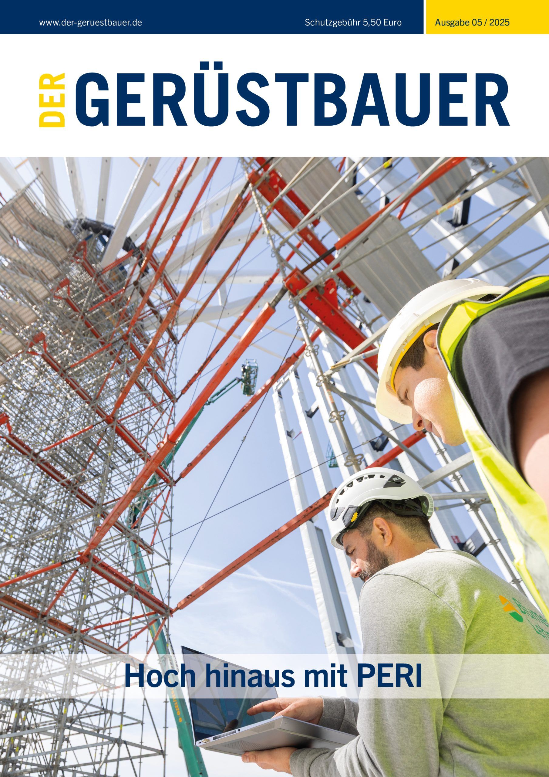 Titelseite DER GERÜSTBAUER 04.2023