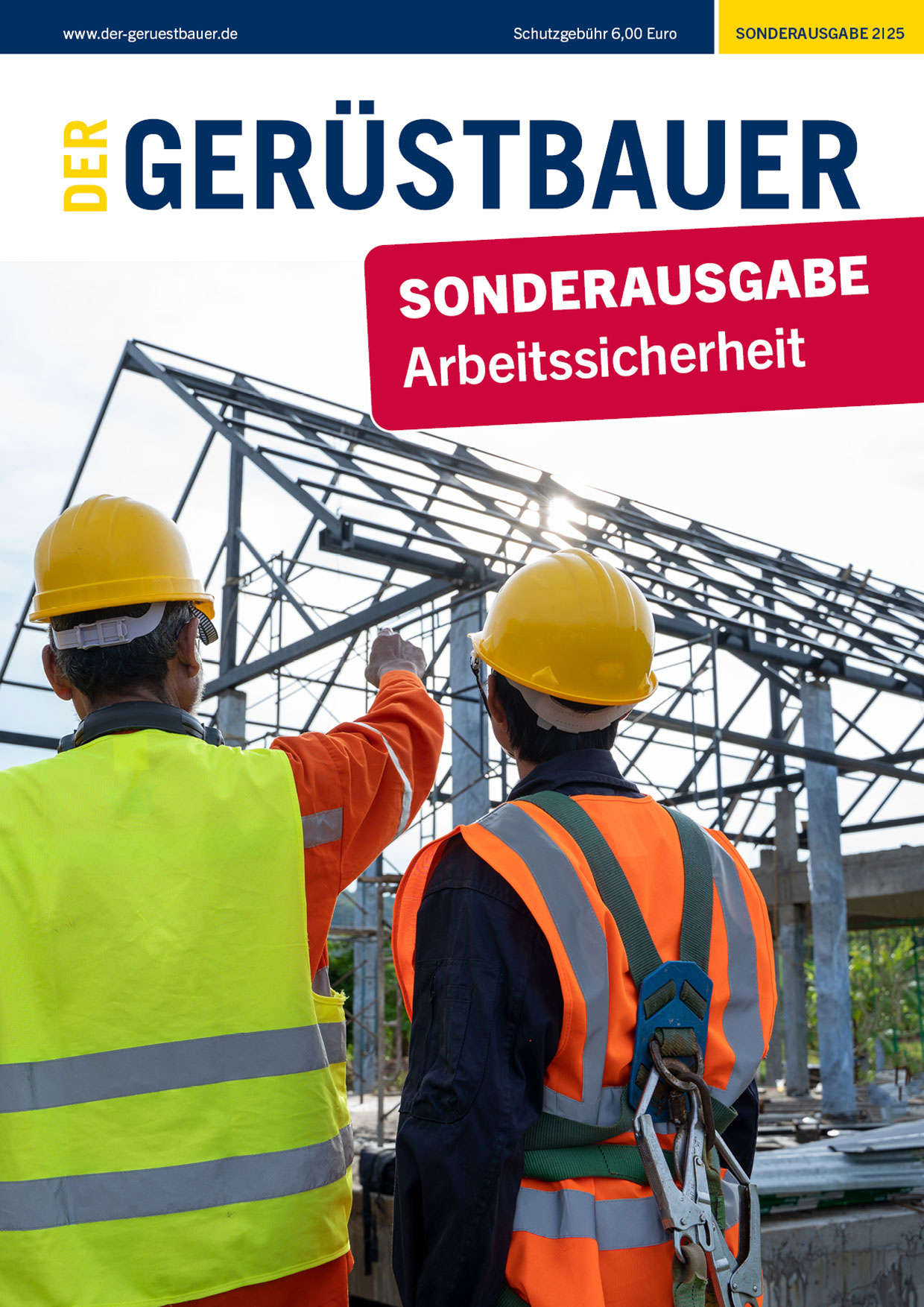 Titelseite DER GERÜSTBAUER 04.2023